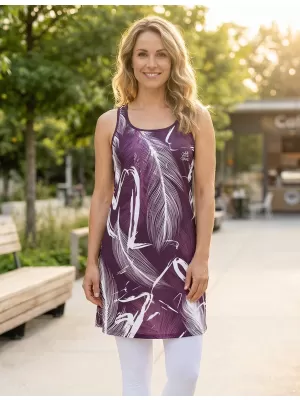 Hochwertiges Funktions-Westenkleid für Damen ALTISPORT VOJ/ALW001SAT01 LILA