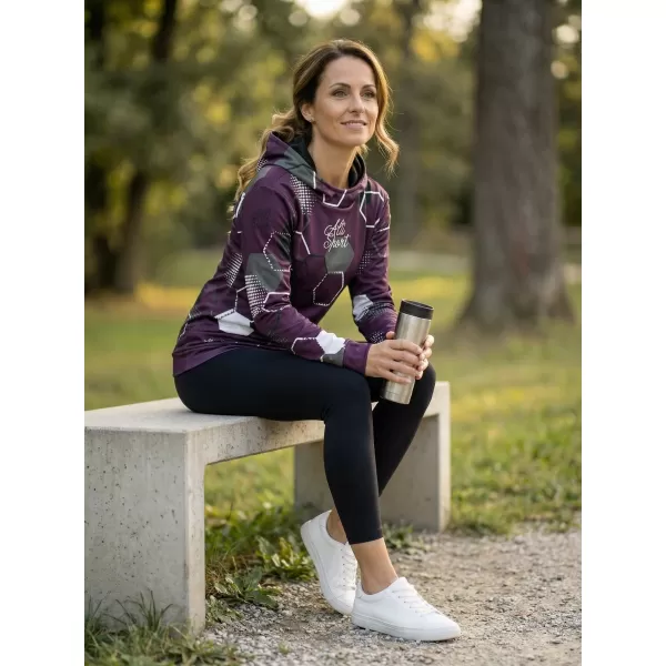  Hochwertiges Funktions-Sweatshirt für Damen ALTISPORT VOJ/ALW037MI01 LILA 