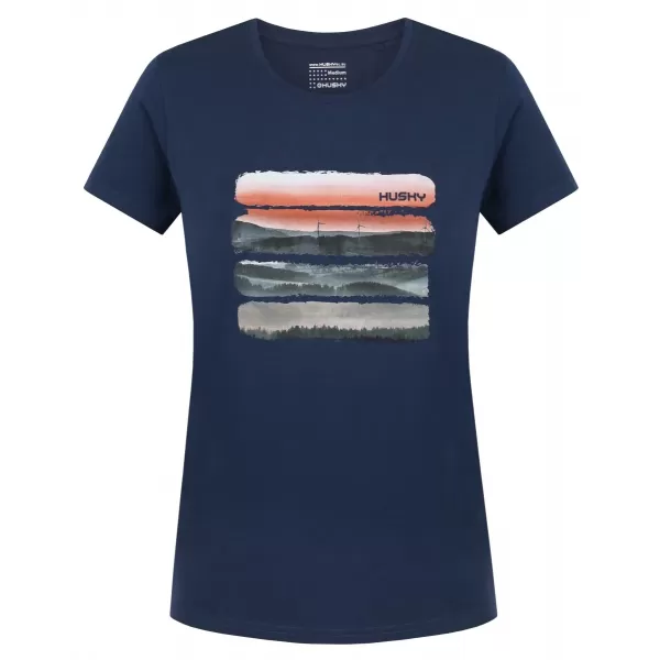  Hemd HUSKY TEE VANE L DUNKELBLAU 