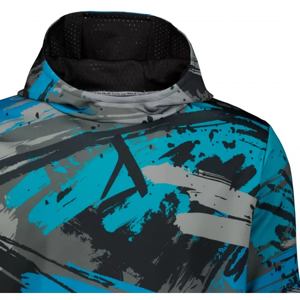  Premium-Sweatshirt für Herren ALTISPORT VOJ/ALM014MI01 SCHWARZ/KEROSIN 