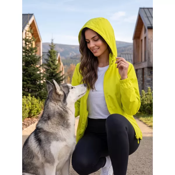  Unisex-Windjacke ALTISPORT NP/ALU425 NEON GELB 