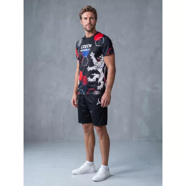  Hochwertiges Funktions-T-Shirt für Herren ALTISPORT x CZE VOJ/ALM036TR01 HEXA-GESICHT 