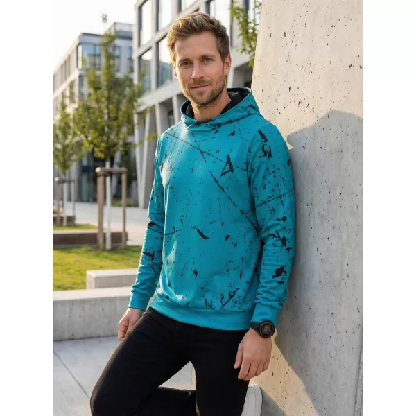  Hochwertiges Funktions-Sweatshirt für Herren ALTISPORT VOJ/ALM034MI01 SMARAGD 