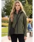Softshelljacke für Damen ALTISPORT NP/ALW125 MILITÄR