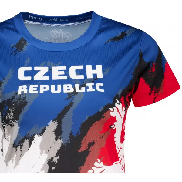 Hochwertiges Funktions-T-Shirt für Damen ALTISPORT x CZE VOJ/ALW036TR01 STREIFEN 