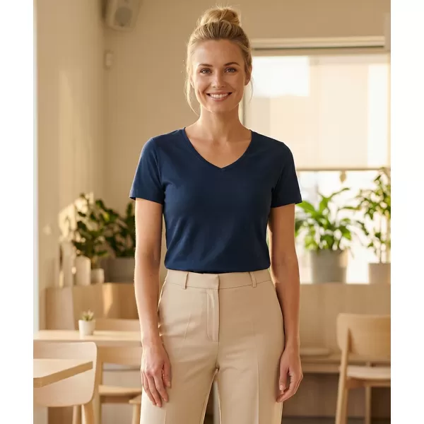  Damen-T-Shirt ALTISPORT NoPrint NP/ALW107 NAVY BLAU 