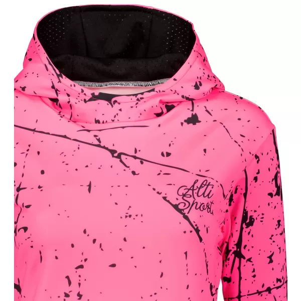  Hochwertiges Funktions-Sweatshirt für Damen ALTISPORT VOJ/ALW034MI01 NEON PINK 