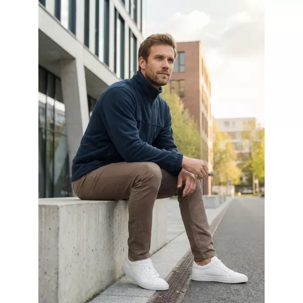  Fleece-Sweatshirt für Herren ALTISPORT NP/ALM105 NAVY BLAU 