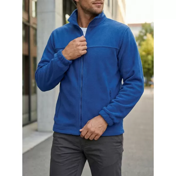  Fleece-Sweatshirt für Herren ALTISPORT NP/ALM105 KÖNIGSBLAU 