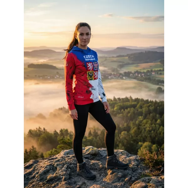  Premium-Sweatshirt für Damen ALTISPORT x CZE VOJ/ALW032MI01 CHARAKTER 