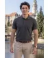 Herren-T-Shirt mit Kragen ALTISPORT NP/ALM302 DUNKLER SCHIEFER