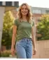 Damen-T-Shirt ALTISPORT NP/ALW221 KHAKI