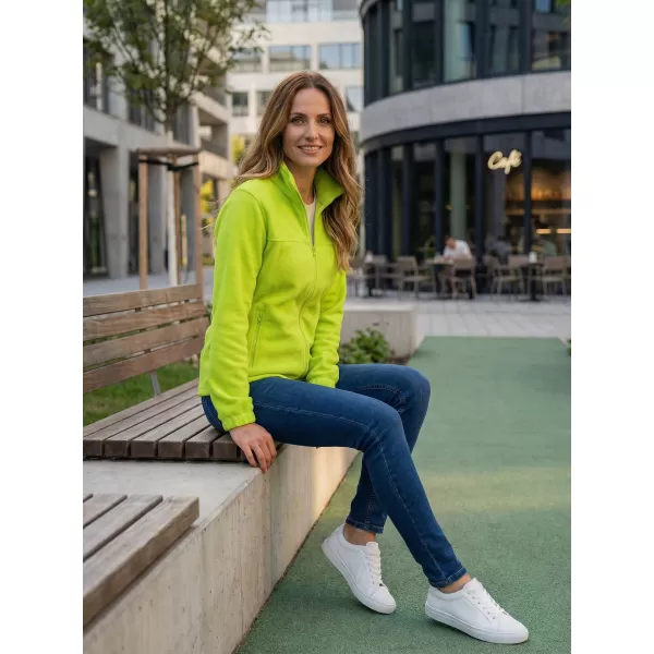  Fleece-Sweatshirt für Damen ALTISPORT NP/ALW405 KALK 