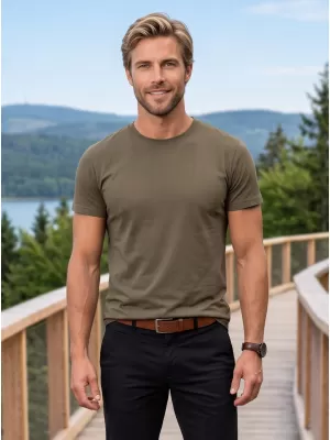 Herren-T-Shirt ALTISPORT NP/ALM921 ARMEEN
