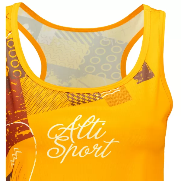  Hochwertiges Funktions-Tanktop für Damen ALTISPORT VOJ/ALW009TIL01 GELB 
