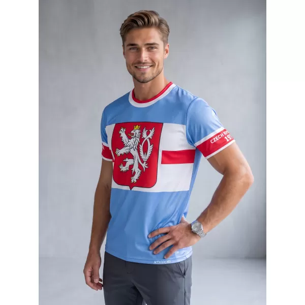  Hochwertiges Funktions-T-Shirt für Herren ALTISPORT x CZE VOJ/ALM032TR01 RETRO 