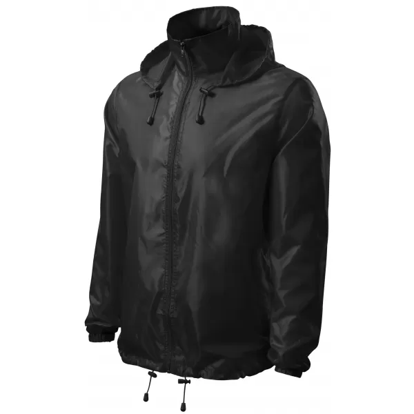  Unisex-Windjacke ALTISPORT NP/ALU425 SCHWARZ 