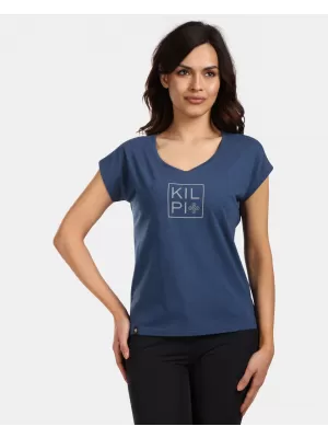 Damen-T-Shirt KILPI ROANE-W VL0364KI DUNKELBLAU