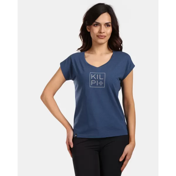  Damen-T-Shirt KILPI ROANE-W VL0364KI DUNKELBLAU 