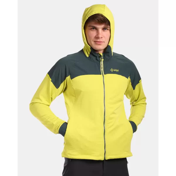  Fleece-Sweatshirt für Herren KILPI MEMPHIS-M VM0201KI HELLGRÜN 