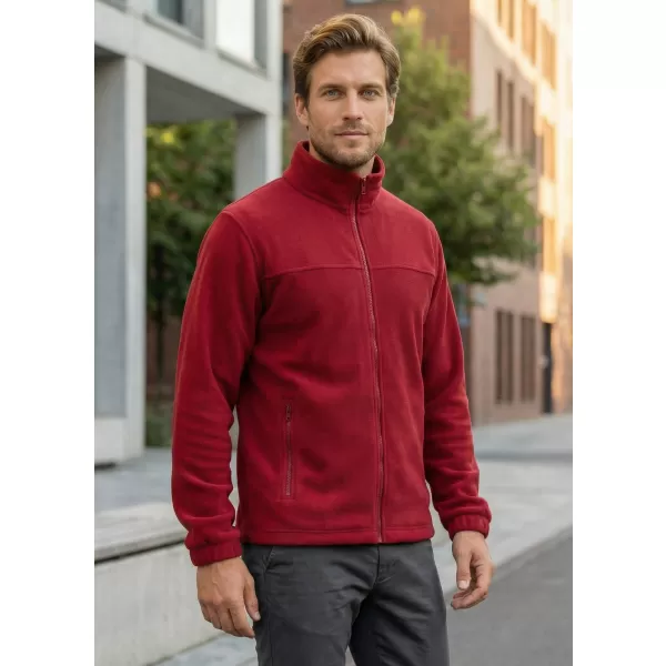  Fleece-Sweatshirt für Herren ALTISPORT NP/ALM105 MARLBORO-ROT 