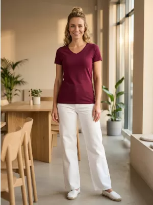 Damen-T-Shirt ALTISPORT NoPrint NP/ALW107 GRANAT