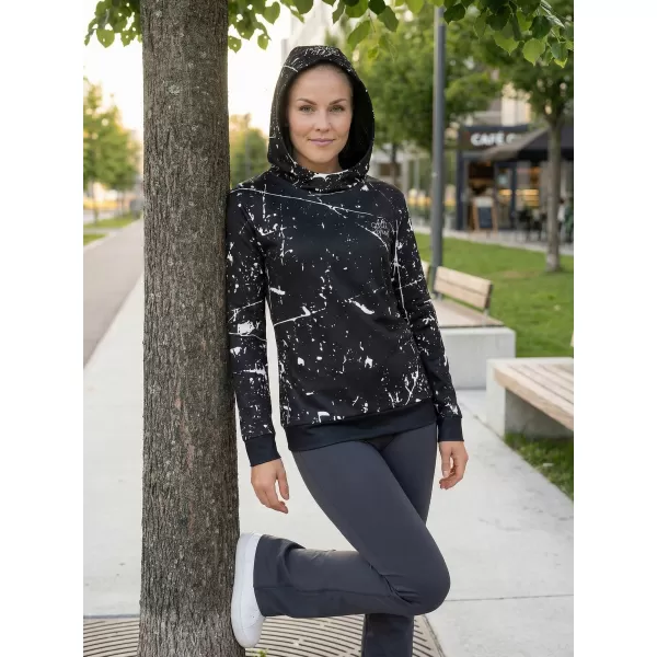  Hochwertiges Funktions-Sweatshirt für Damen ALTISPORT VOJ/ALW034MI01 SCHWARZ 