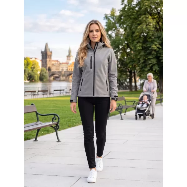  Softshelljacke für Damen ALTISPORT NP/ALW125 STAHLGRAU 