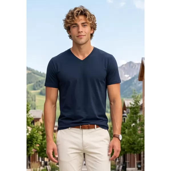  Herren-T-Shirt ALTISPORT NoPrint NP/ALM007 NAVY BLAU 