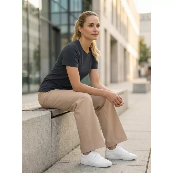  Damen-T-Shirt ALTISPORT NP/ALW331 EBENHOLZGRAU 