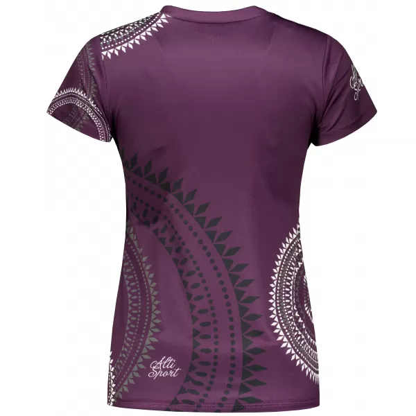  Hochwertiges Funktions-T-Shirt für Damen ALTISPORT VOJ/ALW033TR01 DUNKELVIOLETT 