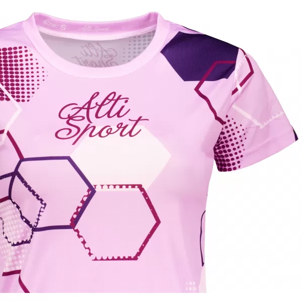  Hochwertiges Funktions-T-Shirt für Damen ALTISPORT VOJ/ALW037TR01 LILA 