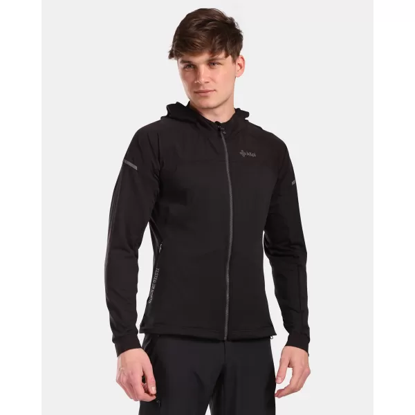  Fleece-Sweatshirt für Herren KILPI MEMPHIS-M VM0201KI SCHWARZ 