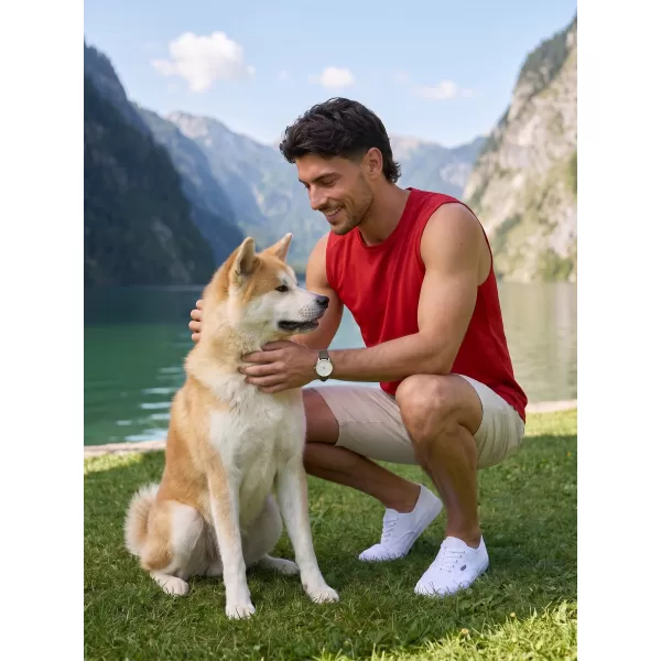  Funktions-Tanktop für Herren ALTISPORT NoPrint NP/ALM028 ROT 