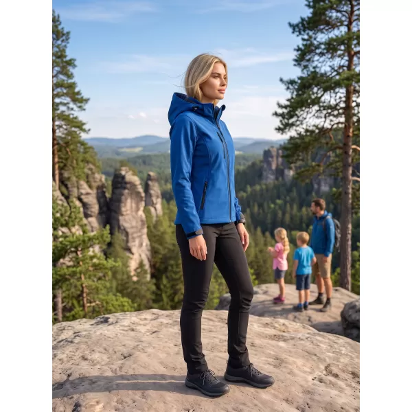  Softshelljacke für Damen ALTISPORT NP/ALW125 KÖNIGSBLAU 