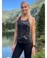 Hochwertiges Funktions-Tanktop für Damen ALTISPORT VOJ/ALW034TIL01 SCHWARZ