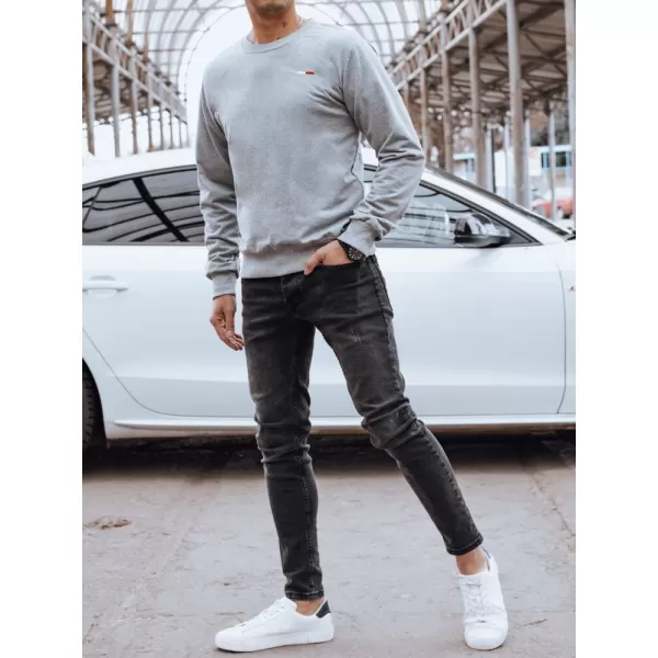  Herren Sweatshirt DSTREET BX5737 HELLGRAU 