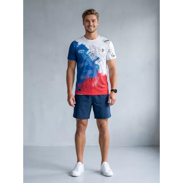  Hochwertiges Funktions-T-Shirt für Herren ALTISPORT x CZE VOJ/ALM032TR01 LÖWE 