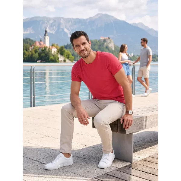  Herren-T-Shirt ALTISPORT NoPrint NP/ALM361 ROTE MARKIERUNG 