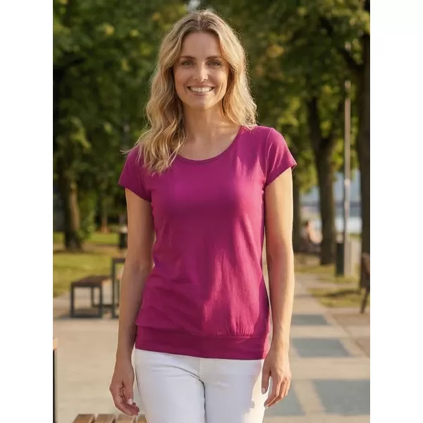  Damen-T-Shirt ALTISPORT NP/ALW021 FUCHSIAROT 