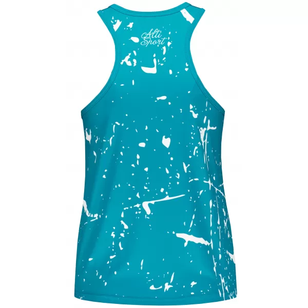  Hochwertiges Funktions-Tanktop für Damen ALTISPORT VOJ/ALW034TIL01 SMARAGD 