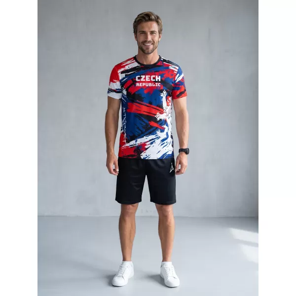  Hochwertiges Funktions-T-Shirt für Herren ALTISPORT x CZE VOJ/ALM036TR01 TSCHECHISCH 