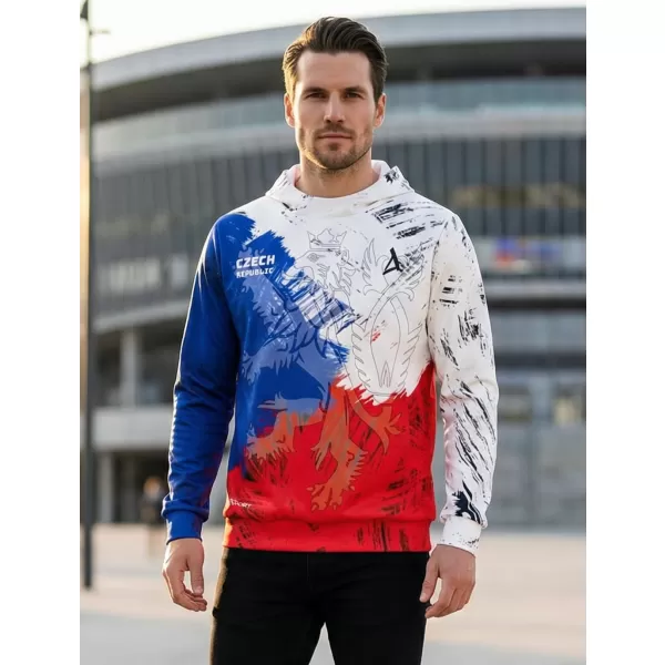  Premium-Sweatshirt für Herren ALTISPORT x CZE VOJ/ALM032MI01 LÖWE 