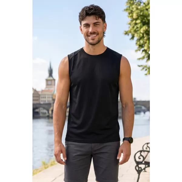  Funktions-Tanktop für Herren ALTISPORT NoPrint NP/ALM028 SCHWARZ 