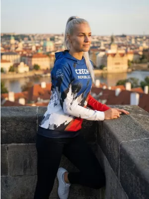 Hochwertiges Funktions-Sweatshirt für Damen ALTISPORT VOJ/ALW036MI01 STREIFEN
