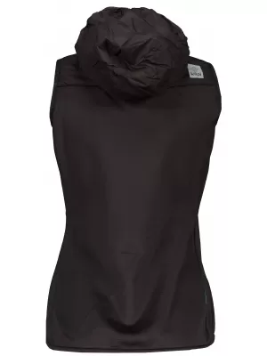 Softshellweste für Damen KILPI LENIA-W VL0111KI SCHWARZ