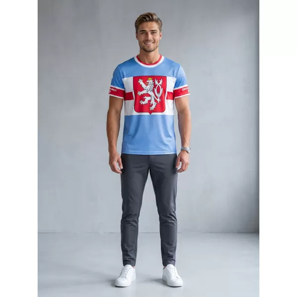  Hochwertiges Funktions-T-Shirt für Herren ALTISPORT x CZE VOJ/ALM032TR01 RETRO 