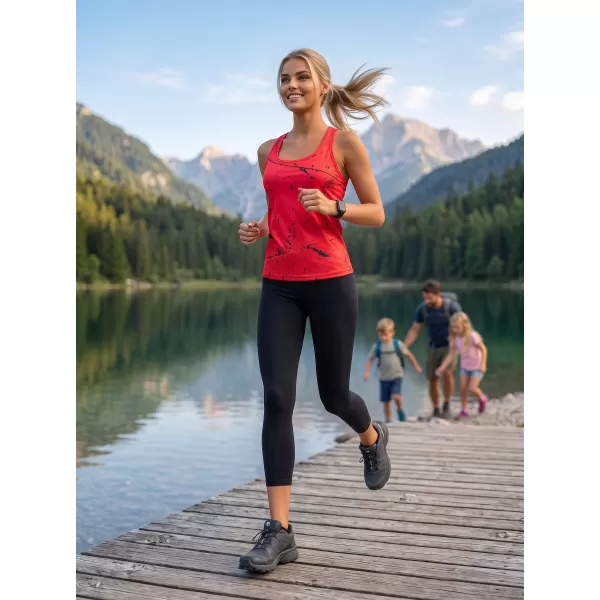  Hochwertiges Funktions-Tanktop für Damen ALTISPORT VOJ/ALW034TIL01 ROT 