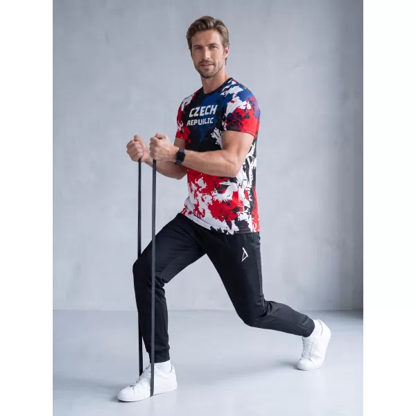  Hochwertiges Funktions-T-Shirt für Herren ALTISPORT x CZE VOJ/ALM036TR01 FLECKEN 