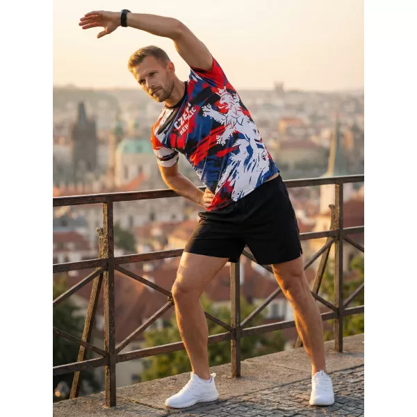  Hochwertiges Funktions-T-Shirt für Herren ALTISPORT x CZE VOJ/ALM036TR01 TSCHECHISCH 